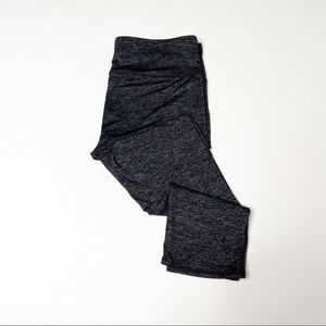 ATHLETA cropped gray leggings